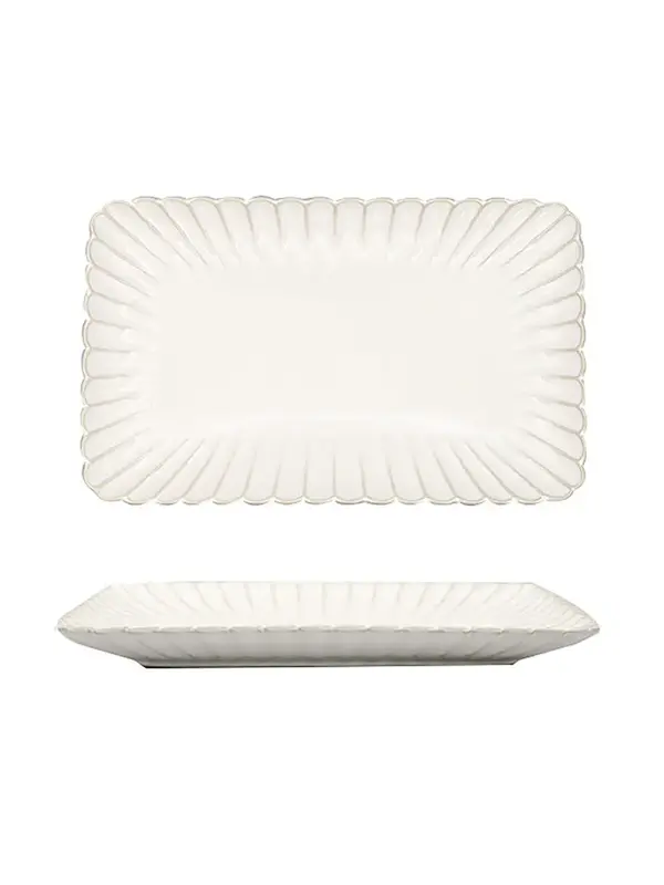 Блюдо для подачи прямоугольное, Carta, Fiore, 31.5 x 20 x 2.7 см