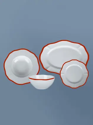 Grazia с красным кантом