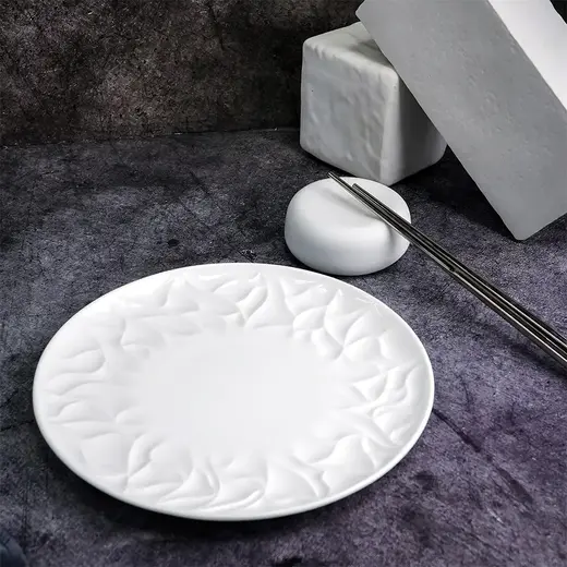 Тарелка мелкая, Casa di Fortuna, Origami, d 20.5 см, h 2 см