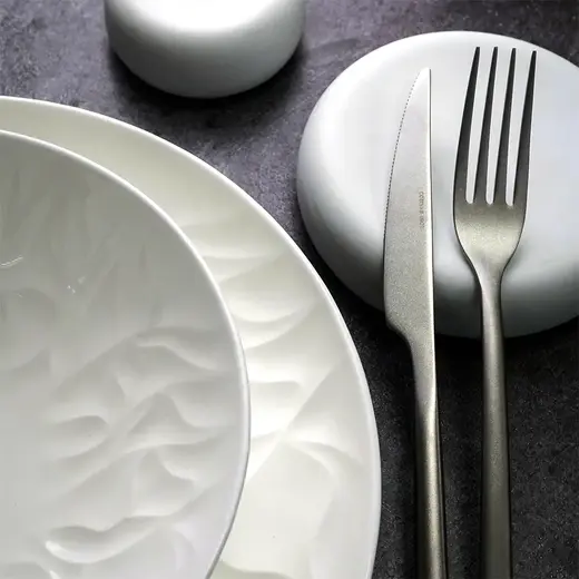 Тарелка мелкая, Casa di Fortuna, Origami, d 20.5 см, h 2 см