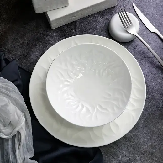 Тарелка мелкая, Casa di Fortuna, Origami, d 25.5 см, h 2.3 см