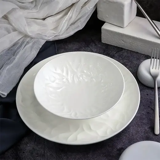 Тарелка мелкая, Casa di Fortuna, Origami, d 25.5 см, h 2.3 см