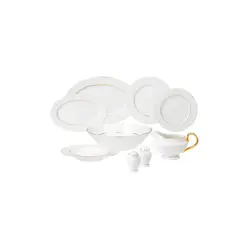 Сервиз столовый, 24 предмета, Crystalex, Astra, Golden Line