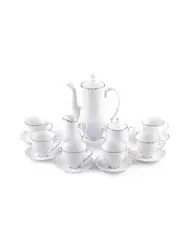 Сервиз кофейный, Cmielow, Rococo, Platinum