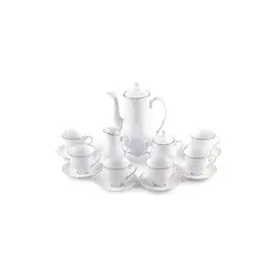 Сервиз кофейный, Crystalex, Rococo, Platinum