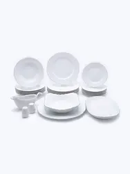 Сервиз столовый, 24 предмета, Cmielow, Rococo, Platinum