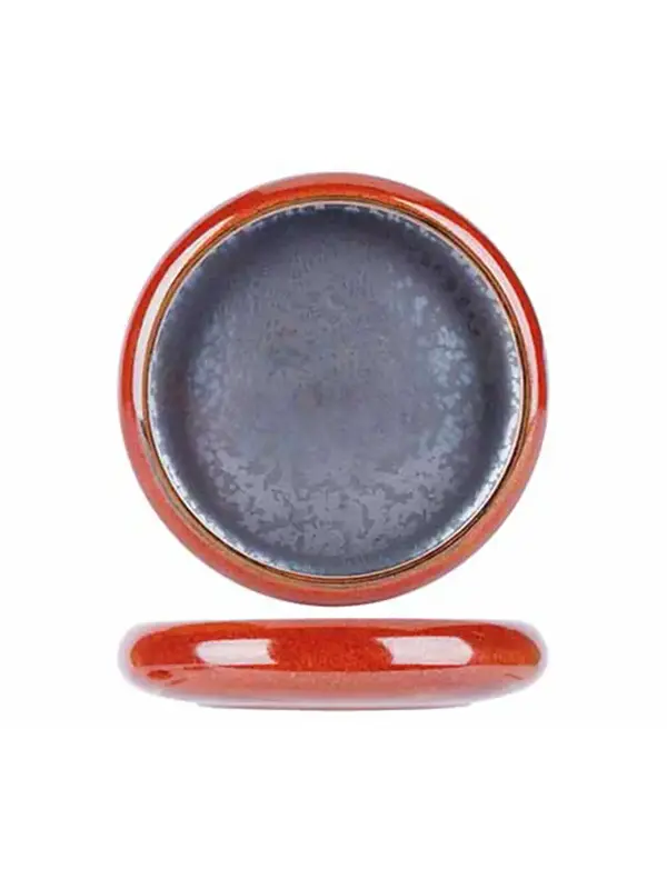 Розетка с закругленным бортом, Cosy & Trendy, Elements Maroon, d 12.8 см, h 3 см