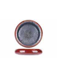 Тарелка с закругленным бортом, Cosy & Trendy, Elements Maroon, d 16.6 см, h 3.8 см