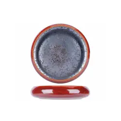 Тарелка с закругленным бортом, Cosy & Trendy, Elements Maroon, d 16.6 см, h 3.8 см