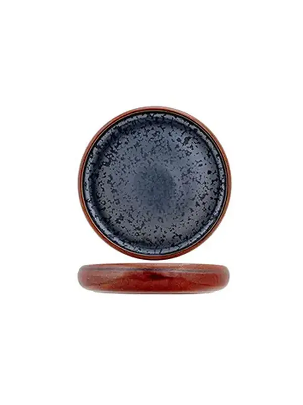 Тарелка с закругленным бортом, Cosy & Trendy, Elements Maroon, d 27.8 см, h 5 см