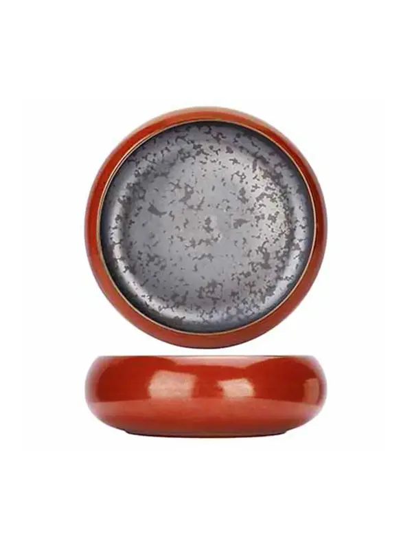 Салатник с закругленным бортом, Cosy & Trendy, Elements Maroon, d 17 см, h 6.2 см