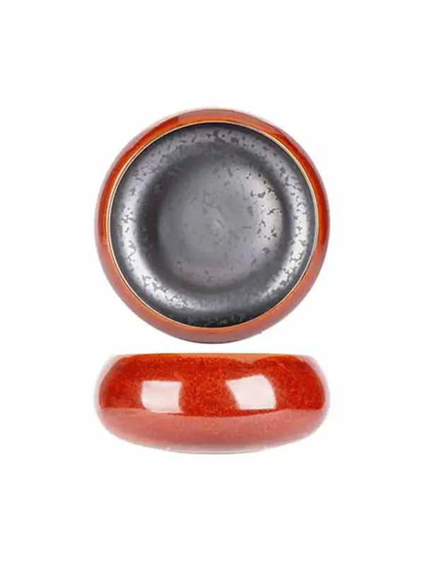 Салатник с закругленным бортом, Cosy & Trendy, Elements Maroon, d 20 см, h 9 см