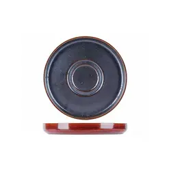 Блюдце, Cosy & Trendy, Elements Maroon, d 14 см, h 1.6 см