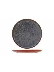 Тарелка мелкая, Cosy & Trendy, Elements Maroon, d 20.5 см