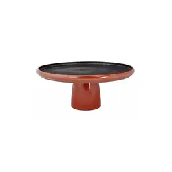 Блюдо на ножке, Cosy & Trendy, Elements Maroon, d 29 см, h 12.5 см