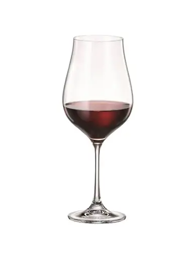 Бокал для вина, Crystal Bohemia, Vireo, 10.3 x 26.4 см, 650 мл