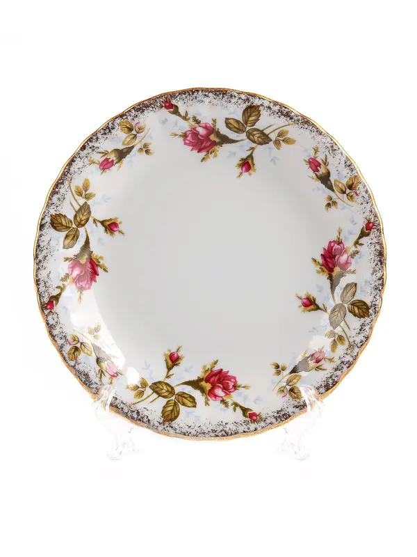 Тарелка глубокая, Crystalex, Iwona Shipovnik, B013, 22,5 см