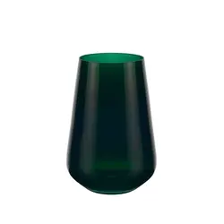 Стакан, Тёмно-зелёный, Crystalex, Sandra, 380 мл