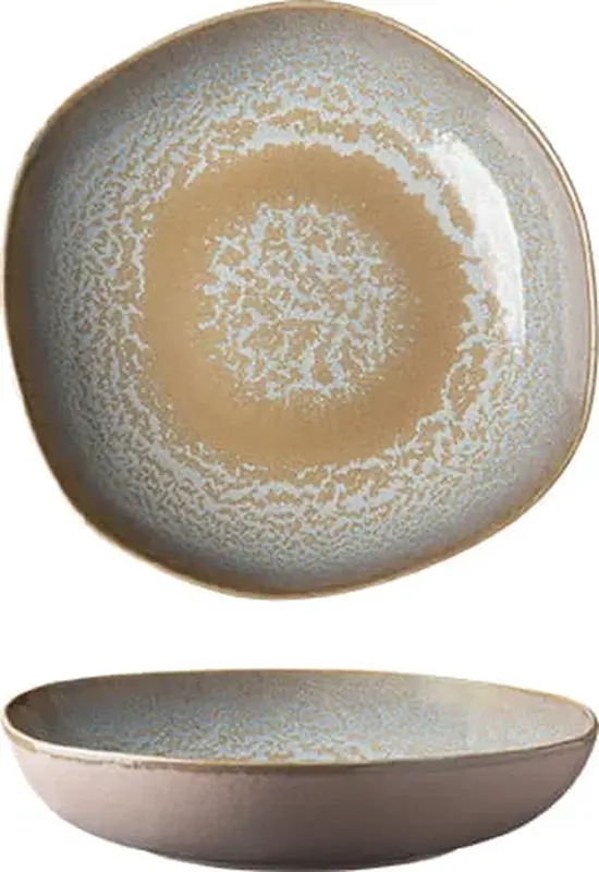 Тарелка глубокая с неровными краями, Ariane, Daro, 19 см