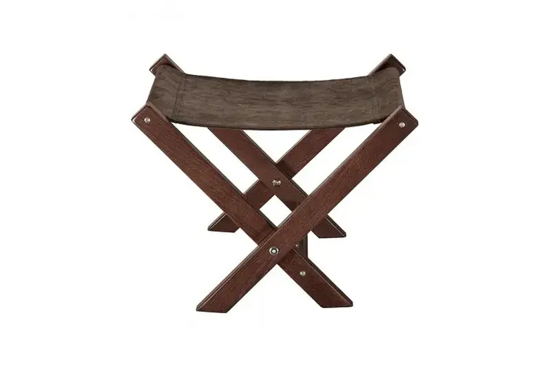 Подставка под сумку В12, Dl, венге, коричневая ткань