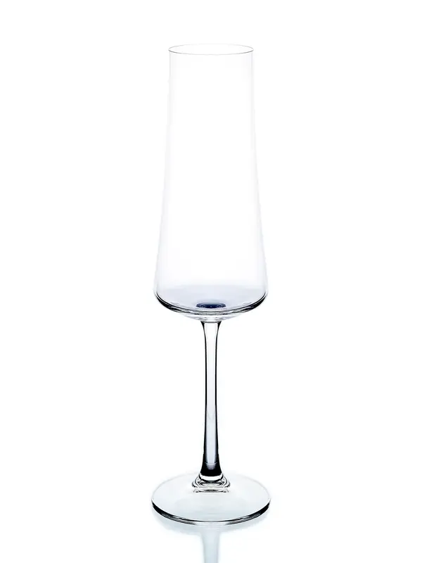 Бокал для шампанского, Crystalex, Extra, отводка платиной, 210 мл 200524 (*6)