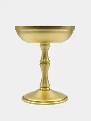 Gibco Кубок для подачи "Брасс" латунный, матовый, 11х13см