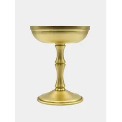 Gibco Кубок для подачи "Брасс" латунный, матовый, 11х13см