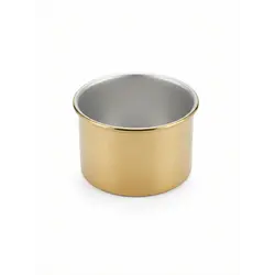 Gibco Сахарница с кантом "Брасс", латунная, с лужением внутри, 10х6 см