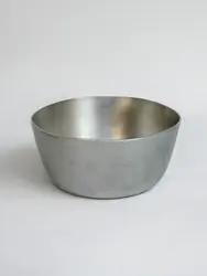 Gibco Алюминиевая чаша, 700 мл "Арго Флекс", мятая с кантом, 14х7 см