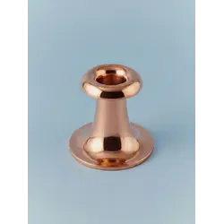 Gibco Подсвечник "Кратер-2", медный, полированный, 8х7 см, для свечи d-2 см