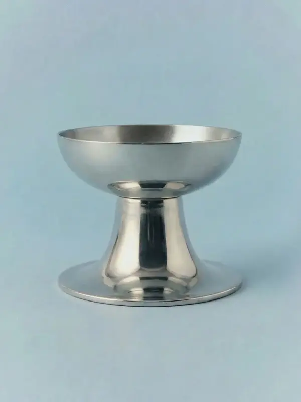 Gibco Креманка "Кратер" 170 мл, мельхиоровая, полированная, 10х8,5 см