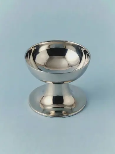 Gibco Креманка "Кратер" 170 мл, мельхиоровая, полированная, 10х8,5 см