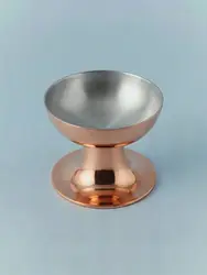 Gibco Креманка "Кратер" 170 мл, медная, полированная с лужением, 10х8,5 см