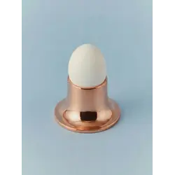 Gibco Подставка для яйца "Кратер", медная, полированная, 8х5 см