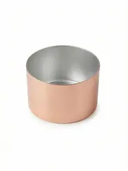 Gibco Сахарница, "Купер", медная с лужением внутри, 9х6 см