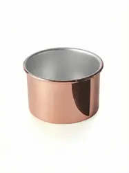 Gibco Сахарница с кантом "Купер плюс", медная, полированная с лужением внутри, 10х6 см