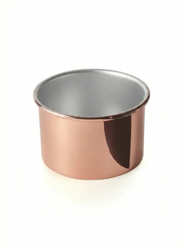 Gibco Сахарница с кантом "Купер плюс", медная, полированная с лужением внутри, 10х6 см