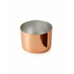 Gibco Сахарница "Купер плюс", медная, полированная с лужением внутри, 9х6 см