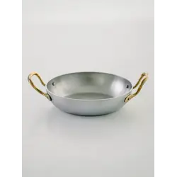 Gibco Сковорода с двумя ручками 14х3,5 см "Арго", алюминиевая