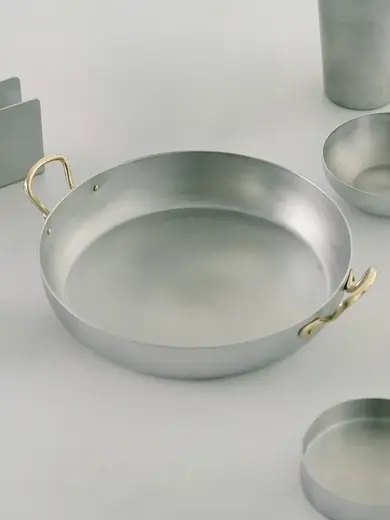 Gibco Сковорода с двумя ручками 23х4,5 см "Арго", алюминиевая