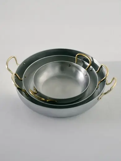 Gibco Сковорода с двумя ручками 23х4,5 см "Арго", алюминиевая