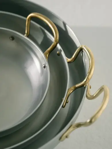 Gibco Сковорода с двумя ручками 23х4,5 см "Арго", алюминиевая