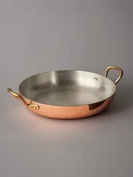 Gibco Сковорода с двумя ручками 19х3,5 см "Купер плюс", медная, полированная с лужением внутри