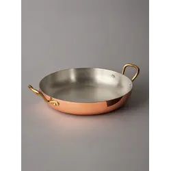 Gibco Сковорода с двумя ручками 19х3,5 см "Купер плюс", медная, полированная с лужением внутри