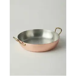 Gibco Сковорода с двумя ручками 23х4,5 см "Купер", медная с лужением внутри