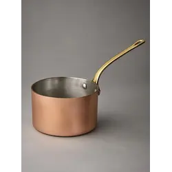 Gibco Сотейник 850 мл "Купер плюс", медный, полированный, с лужением внутри, 12х7,5 см