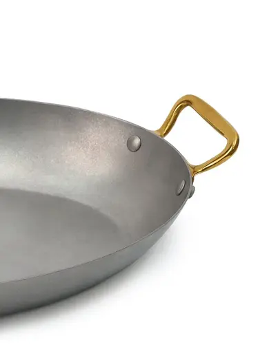 Gibco Сковорода овальная 35х23 см "Эллис", матовая нержавеющая сталь