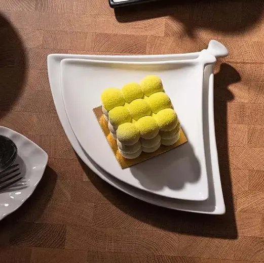 Блюдо веер, Kunstwerk, Kunstwerk, 23 x 18 x 1.8 см