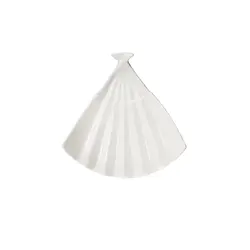 Блюдо веер, Kunstwerk, Kunstwerk, 20.5 x 17.5 x 4 см