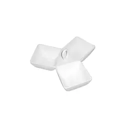 Менажница квадратная, 3 секции, Kunstwerk, Kunstwerk, 30 x 10 x 10 x 12 см